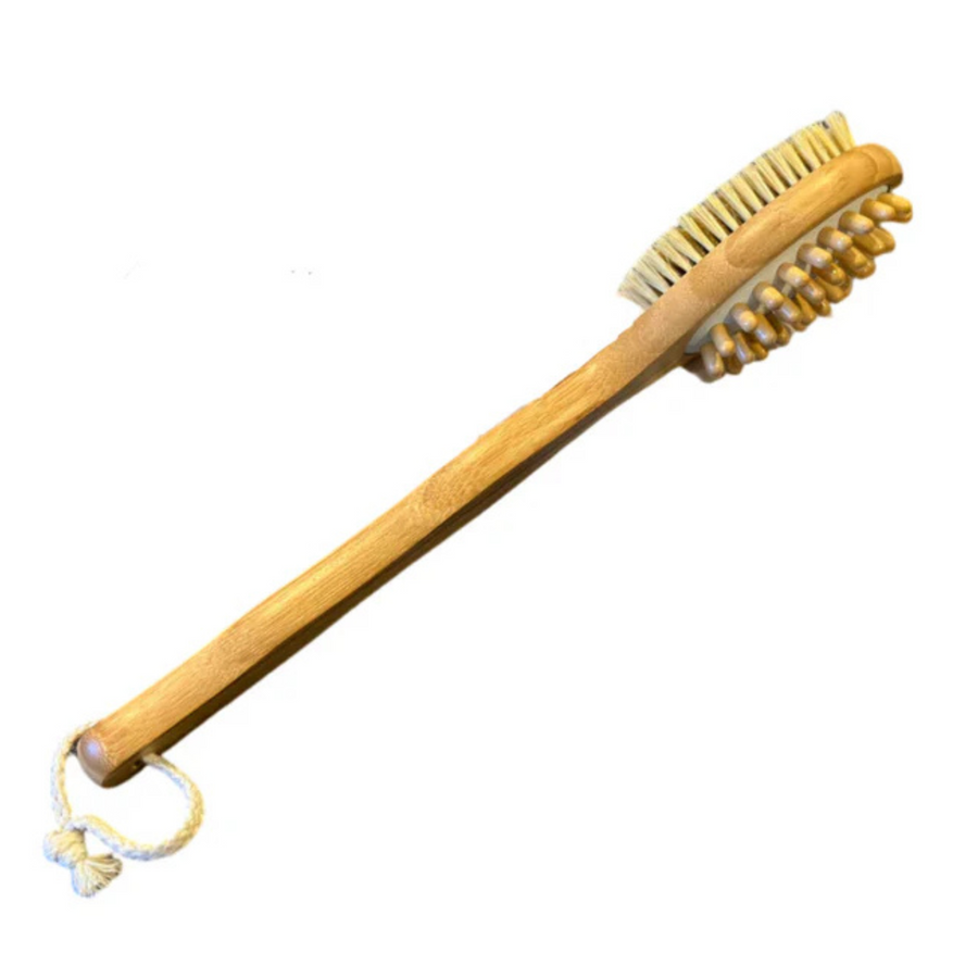 Long-handle dry brush
