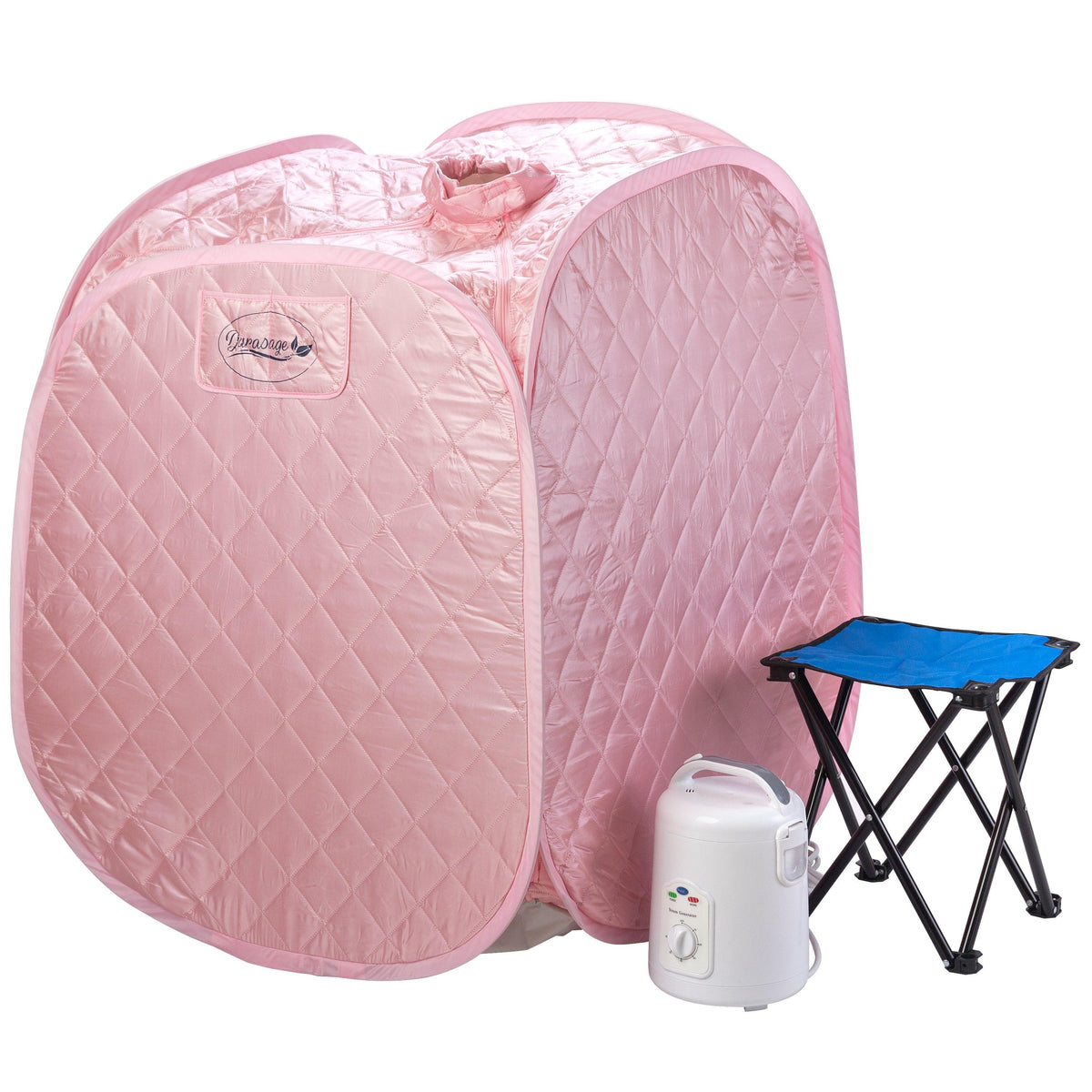 Durasage Light Pink Foldable Steam Sauna