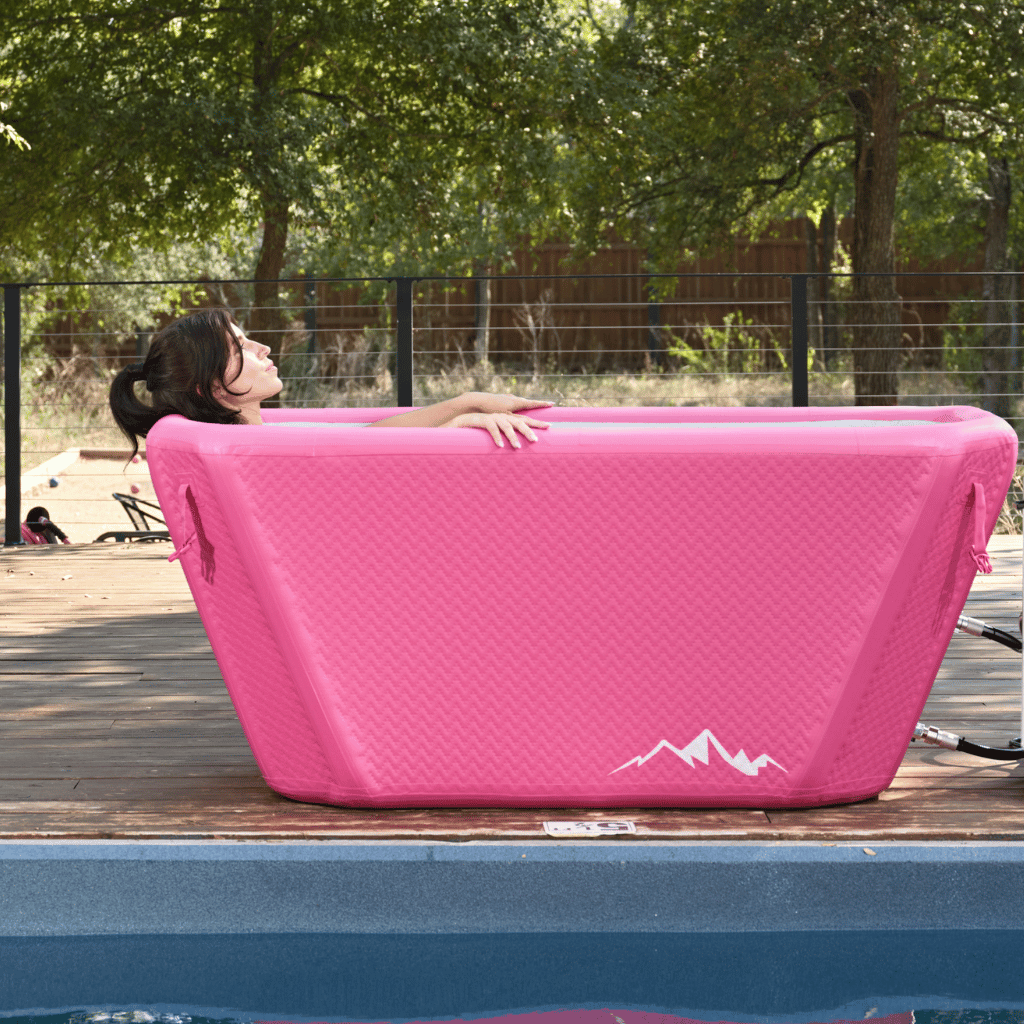 Icebound Essentials Pink Endurance Plunge Tub