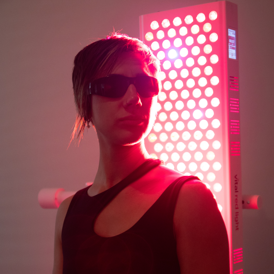 Red and NIR wavelengths