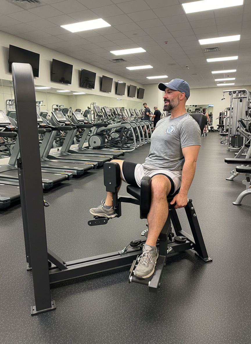 Sports & Fitness Exchange Hip Abductor and Adductor Selectorized Machine – view 3