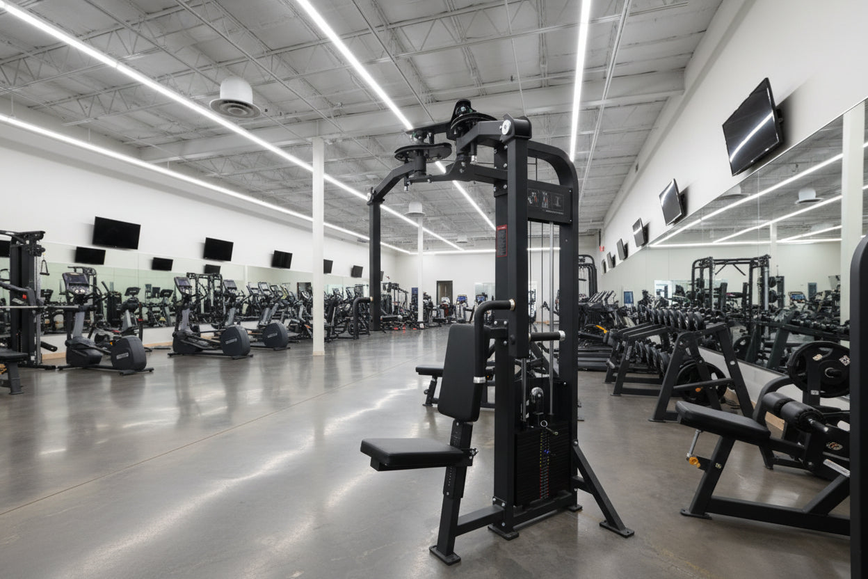 Two essential upper-body moves. One precision station.