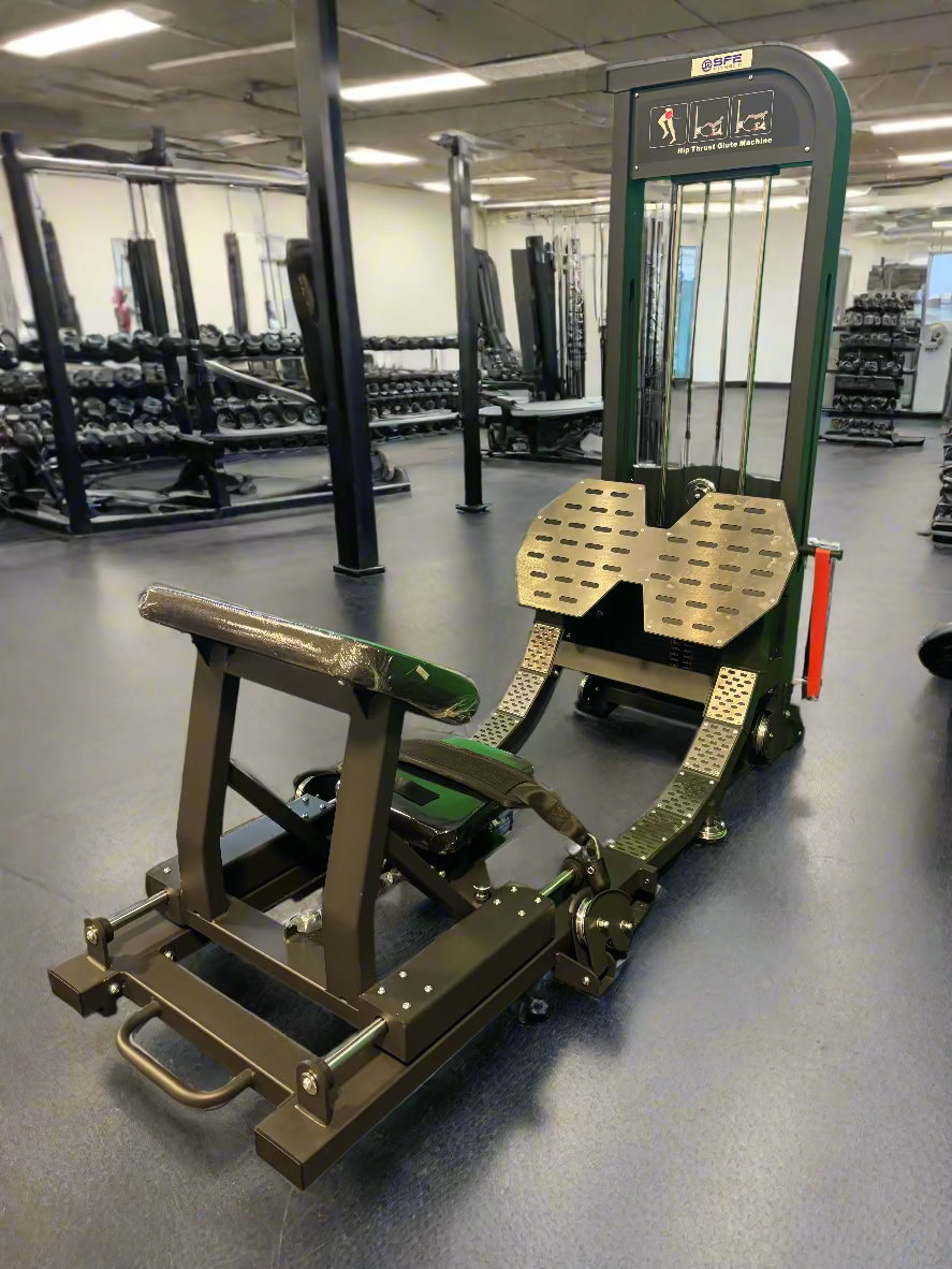 Sports & Fitness Exchange Hip Thrust Glute Selectorized Machine