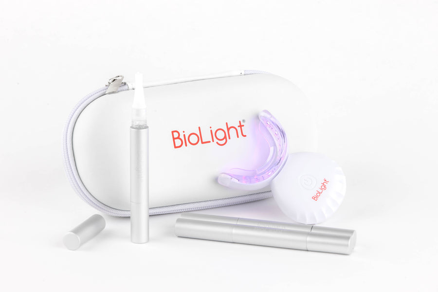 Blue light bacteria reduction