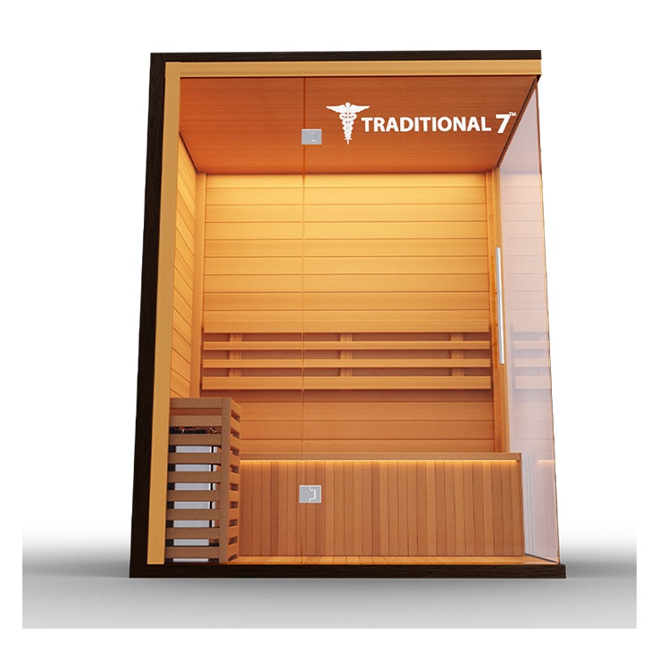 Medical Sauna 4 Person Traditional Steam Sauna (Traditional 7)
