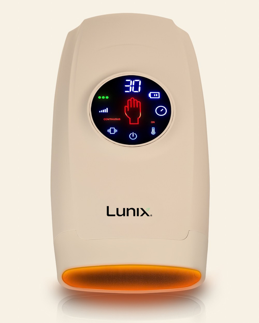 Touchscreen hand massager