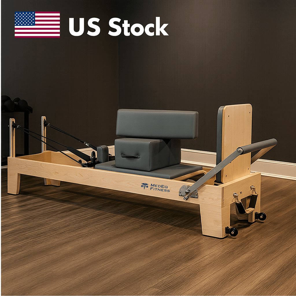 MedEq Classic Wooden Pilates Reformer (Studio-Grade Oak)