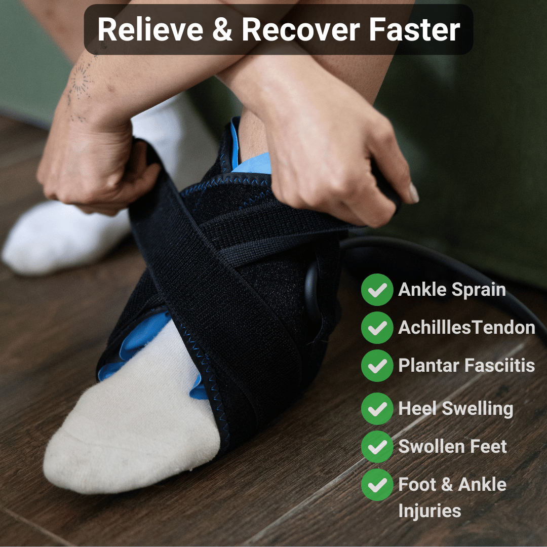 The ankle wrap that conforms where others gap.