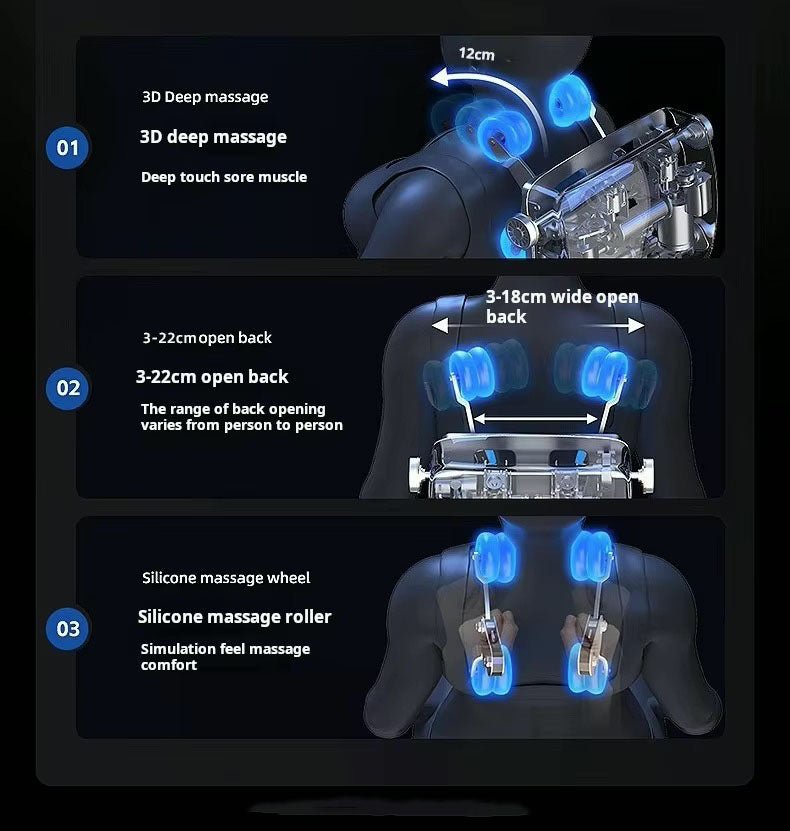 Multiple massage modes