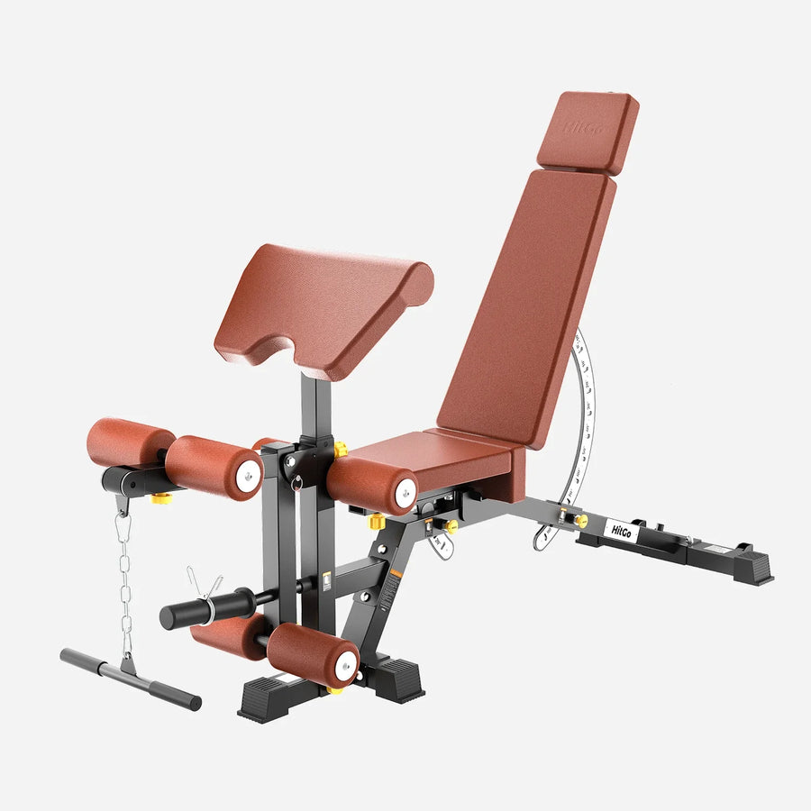 Adjustable weight bench