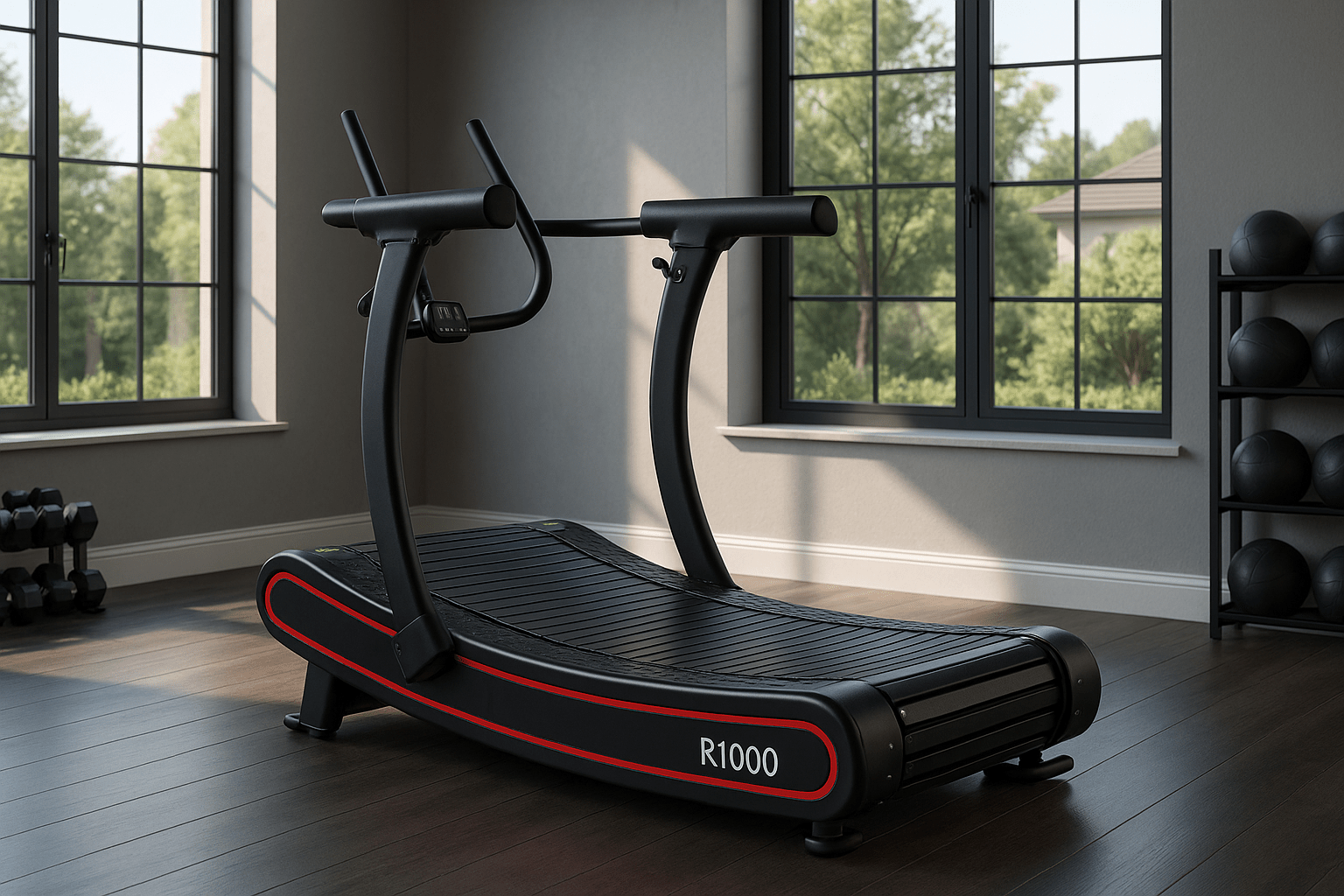 Burn more calories with a treadmill that makes you do the work.