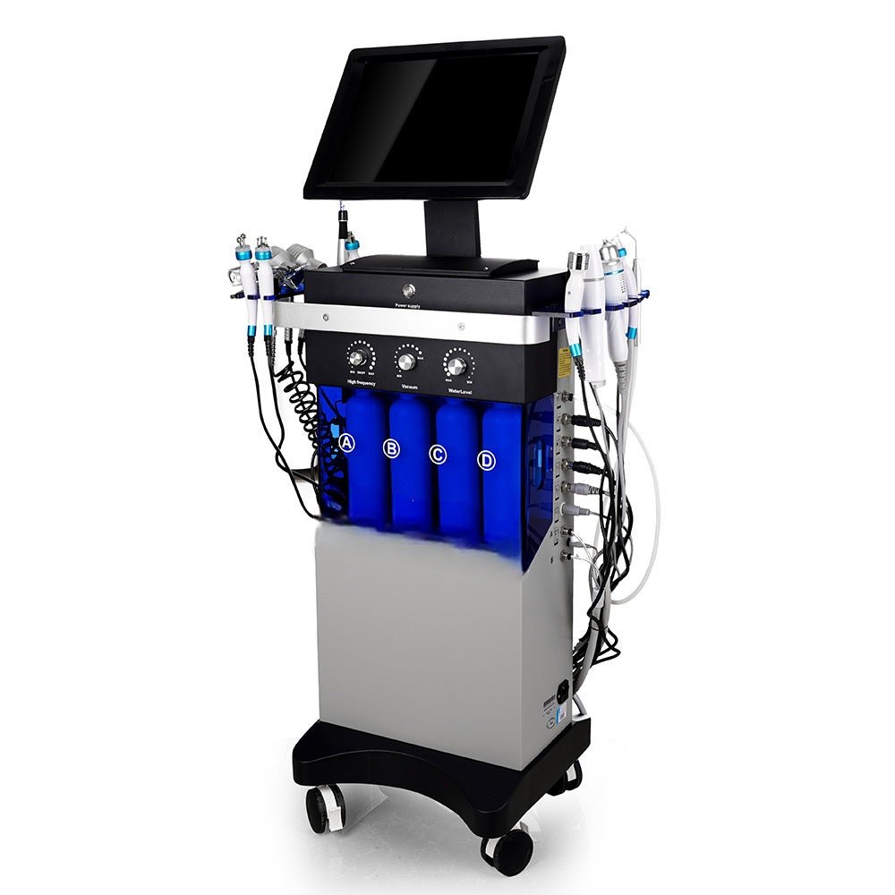 Fourteen treatments in one platform for complete skin transformation.