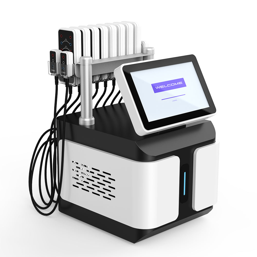 Non-invasive body sculpting with 6D laser technology.