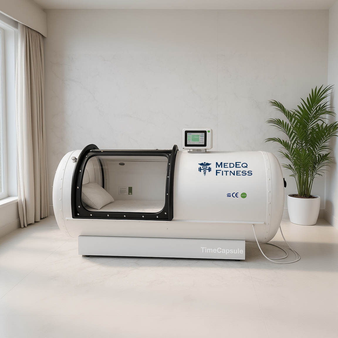 MedEq TimeCapsule C750+ Hard-Shell HBOT Chamber (Premier Edition)