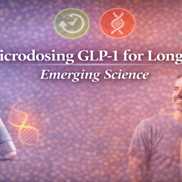 Microdosing GLP-1 for Longevity: Emerging Science banner