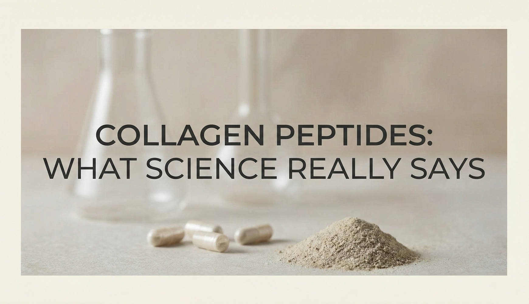 Collagen Peptides: What Science Really Says banner