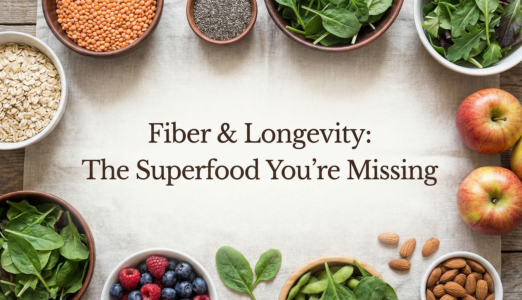 Fiber & Longevity: The Superfood You’re Missing banner