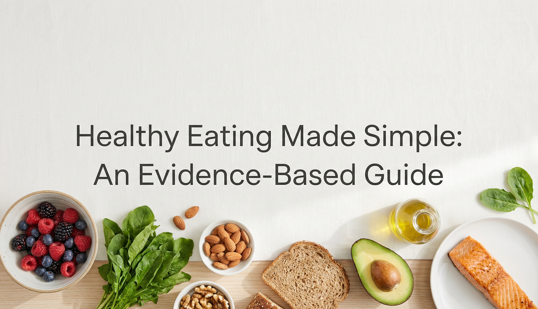Healthy Eating Made Simple: An Evidence-Based Guide banner
