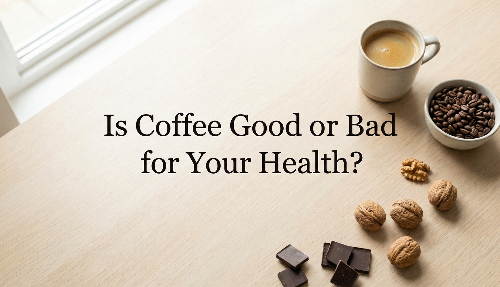 Is Coffee Good or Bad for Your Health? banner