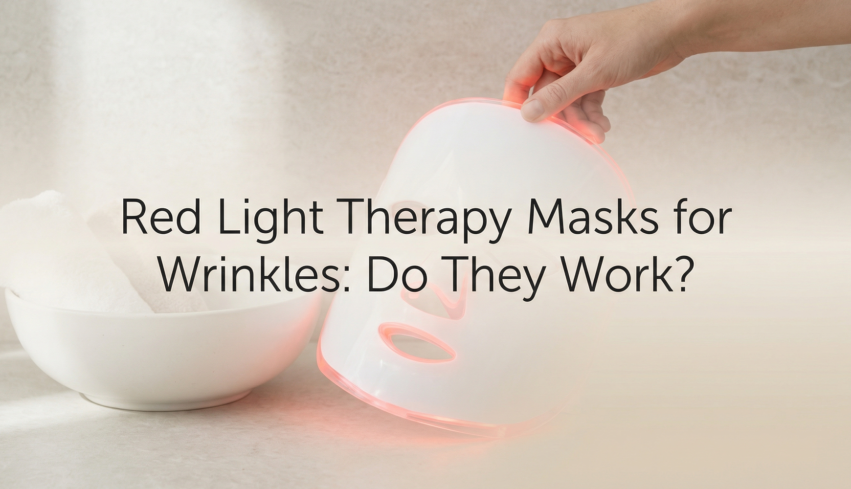 Red Light Therapy Masks for Wrinkles: Do They Work? banner