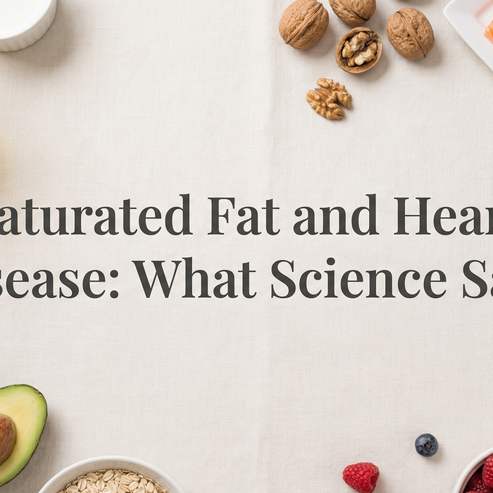 Saturated Fat and Heart Disease: What Science Says banner
