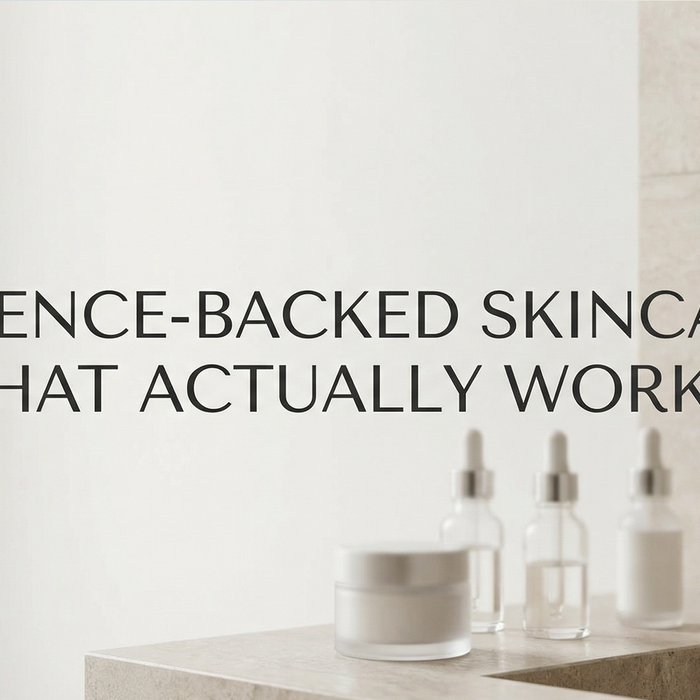Science-Backed Skincare That Actually Works banner