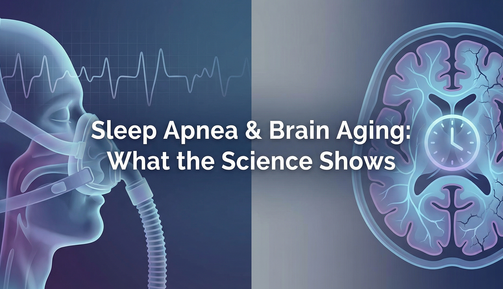 Sleep Apnea & Brain Aging: What the Science Shows banner
