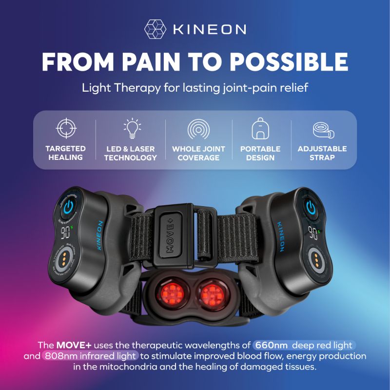 Kineon MOVE+ Pro Red Light Therapy Device