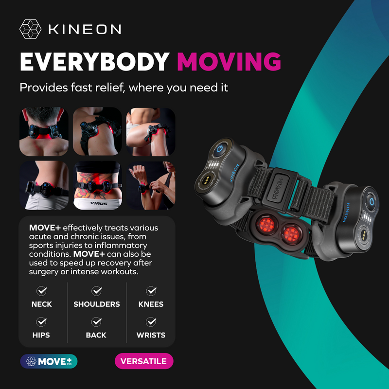 Kineon MOVE+ Pro Red Light Therapy Device