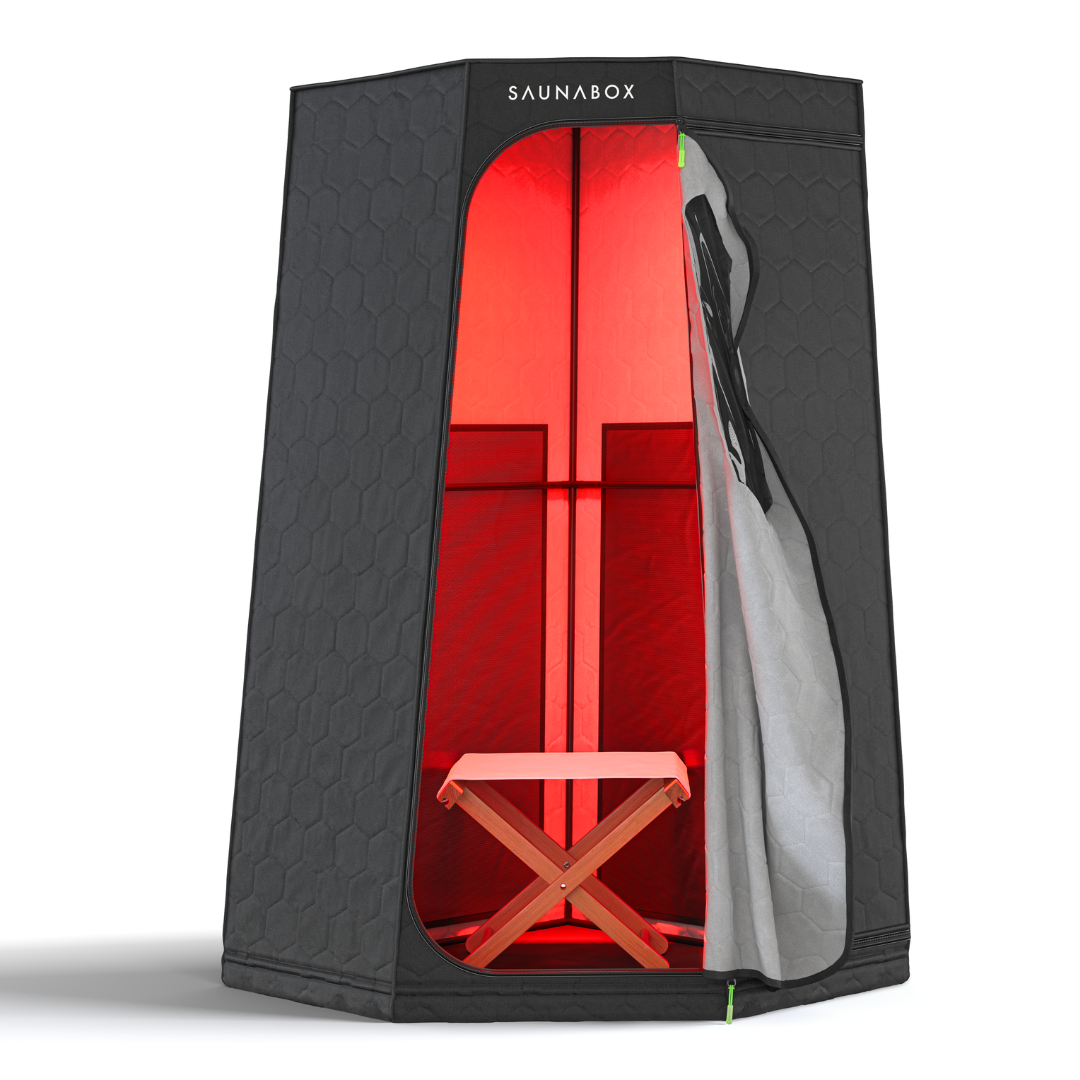 SaunaBox Pulse PRO Infrared Sauna with Red Light Therapy