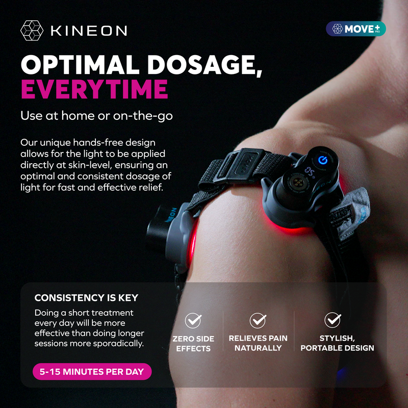 Kineon MOVE+ Pro Red Light Therapy Device