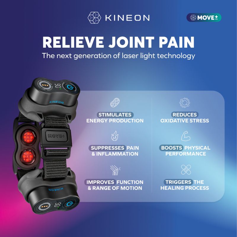 Kineon MOVE+ Pro Red Light Therapy Device