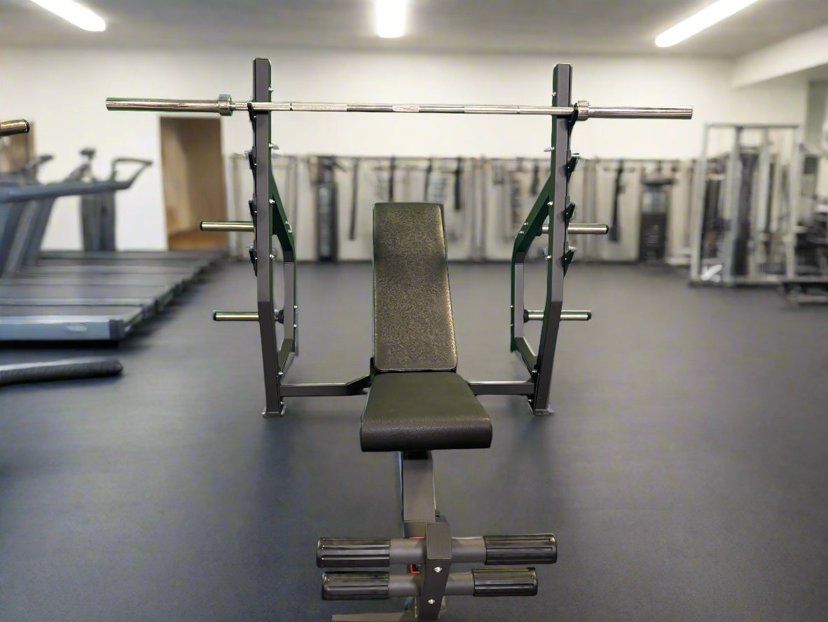 Sports & Fitness Exchange Adjustable Olympic Incline Decline Bench