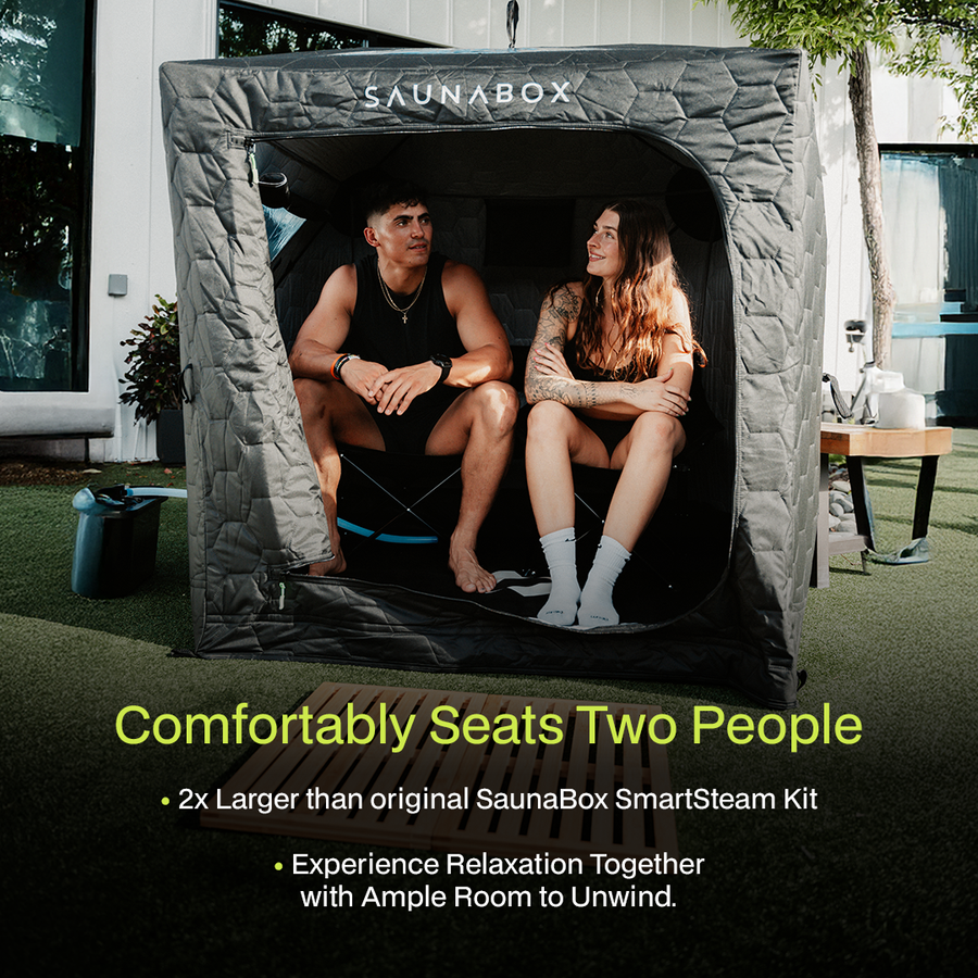 SaunaBox SmartSteam XL Portable Steam Sauna – view 5