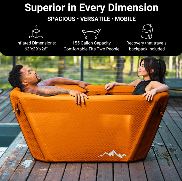 Complete cold recovery in limited-edition burnt orange.