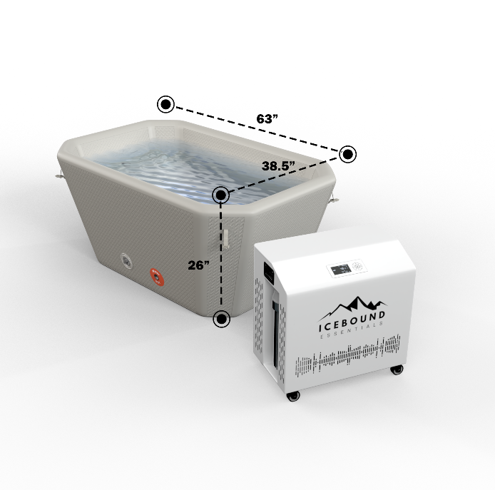 Icebound Essentials Endurance Plunge Bundle (Tub + Chiller)