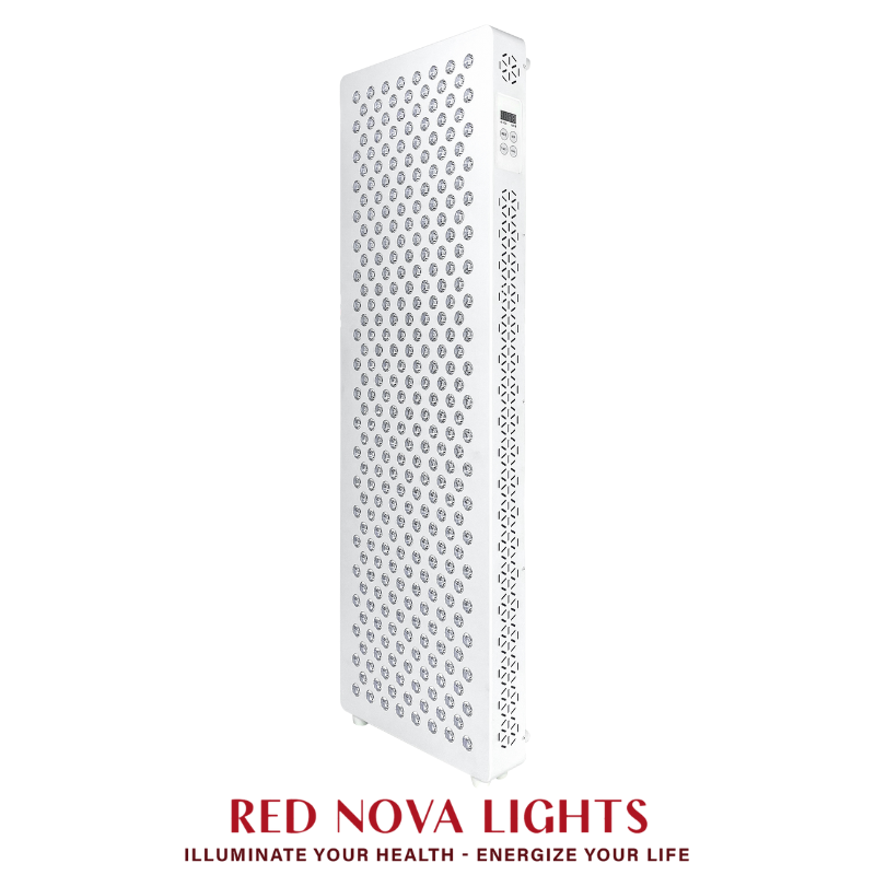 Full-body red and near-infrared light for skin and recovery.