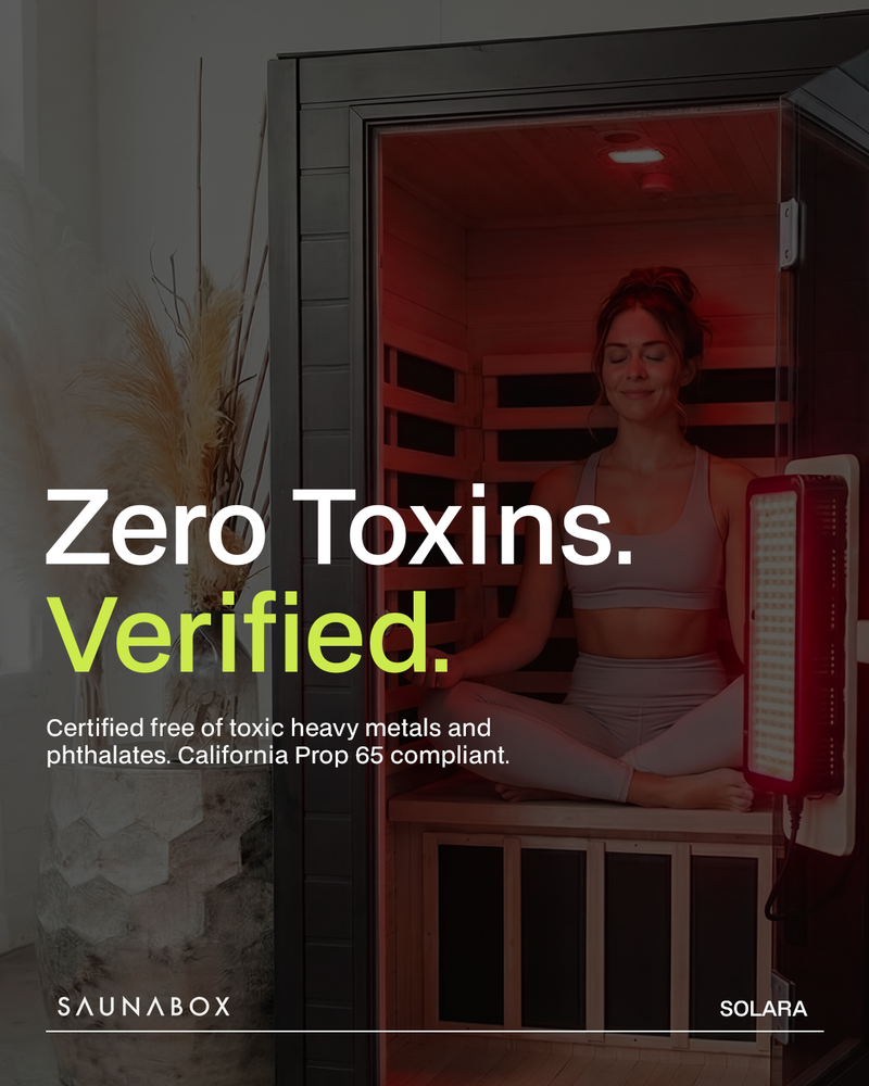 SaunaBox Solara Full Spectrum Infrared Sauna – view 12