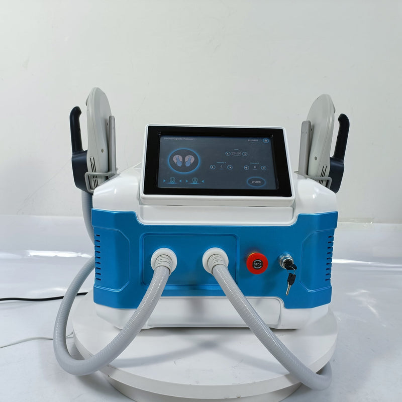 Position handles on treatment area