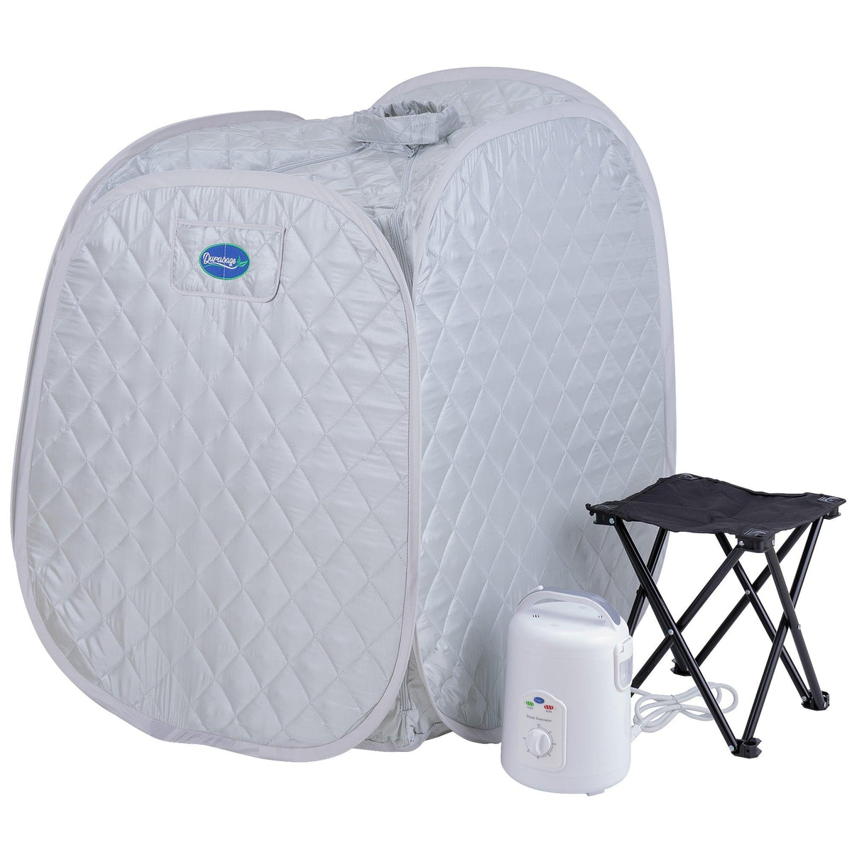 Durasage Silver Personal Foldable Steam Sauna
