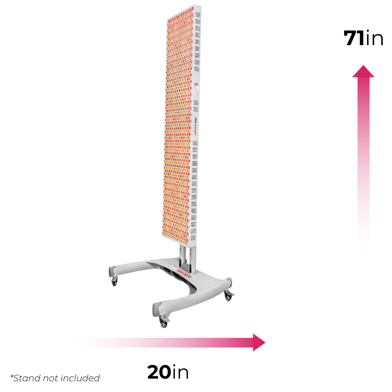 Full-body red and NIR light for skin, recovery, and energy.