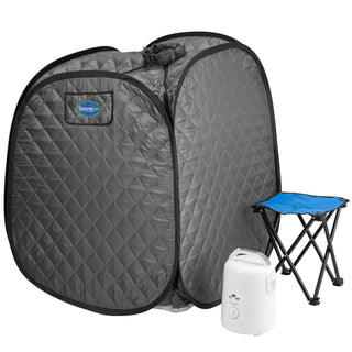 Durasage Gray Personal Foldable Steam Sauna