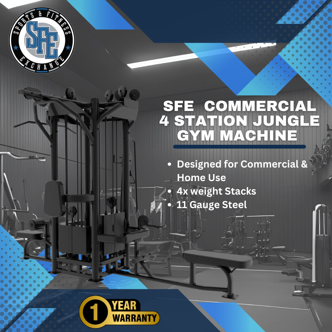Sports & Fitness Exchange Jungle Gym 4-Station Machine