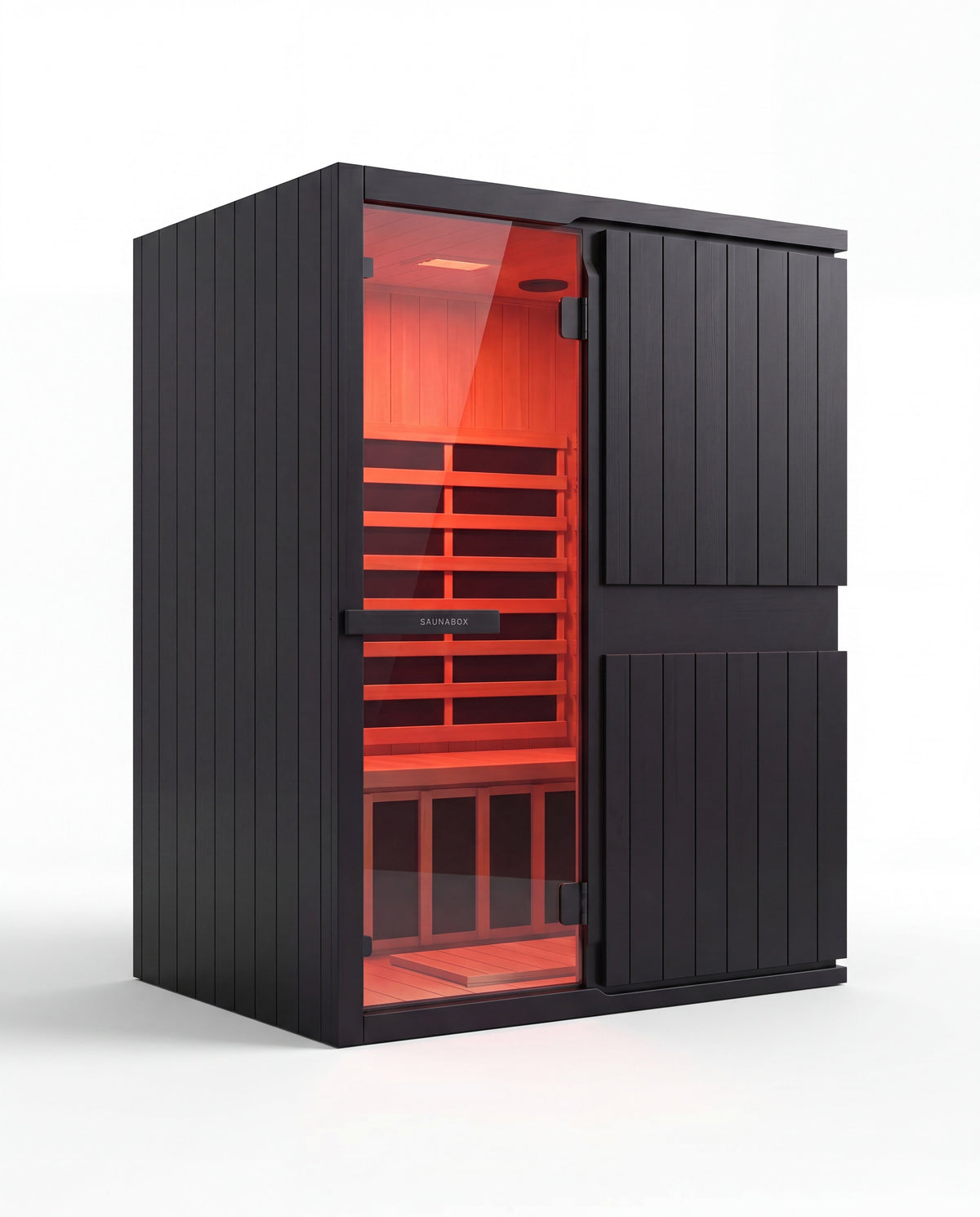 SaunaBox Solara 2-Person Full Spectrum Infrared Sauna