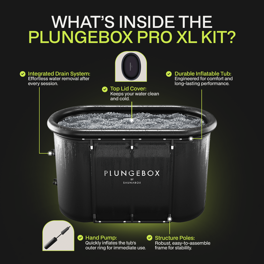 PlungeBox XL Lay-Flat Cold Plunge Tub