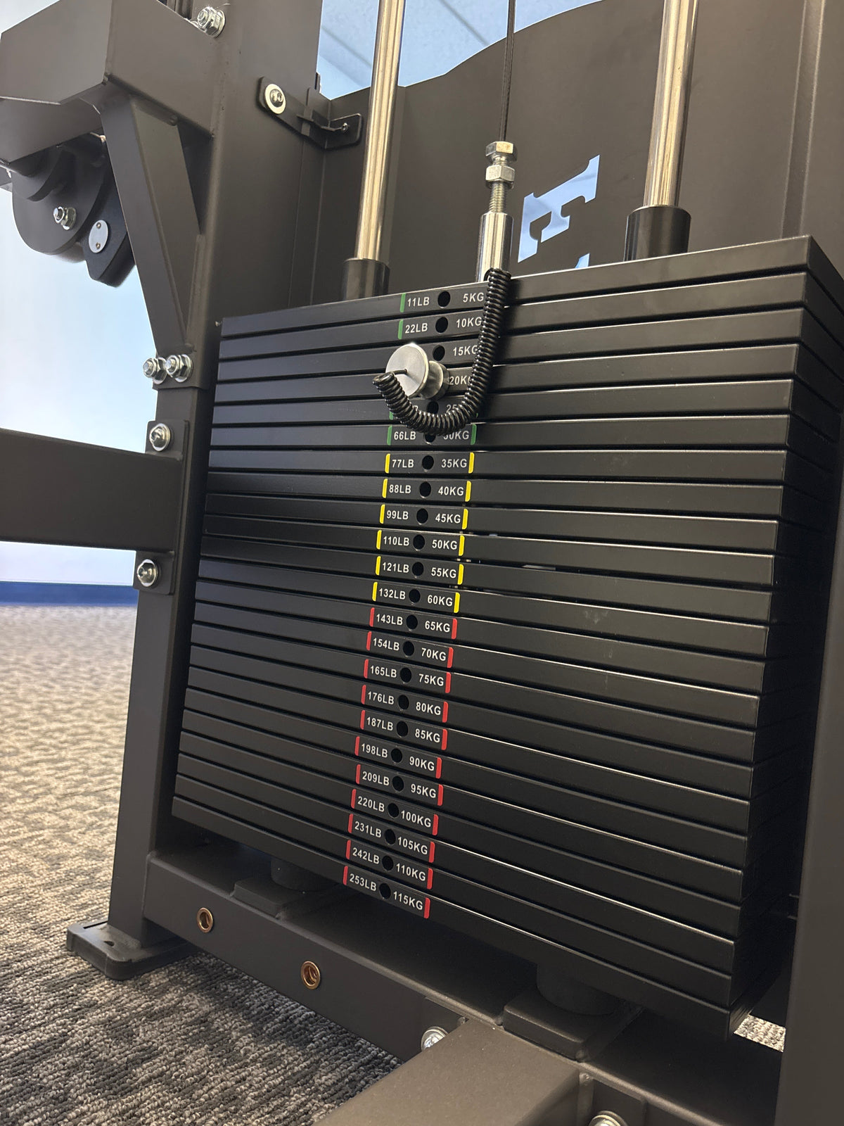 Sports & Fitness Exchange Seated Leg Extension and Leg Curl Machine