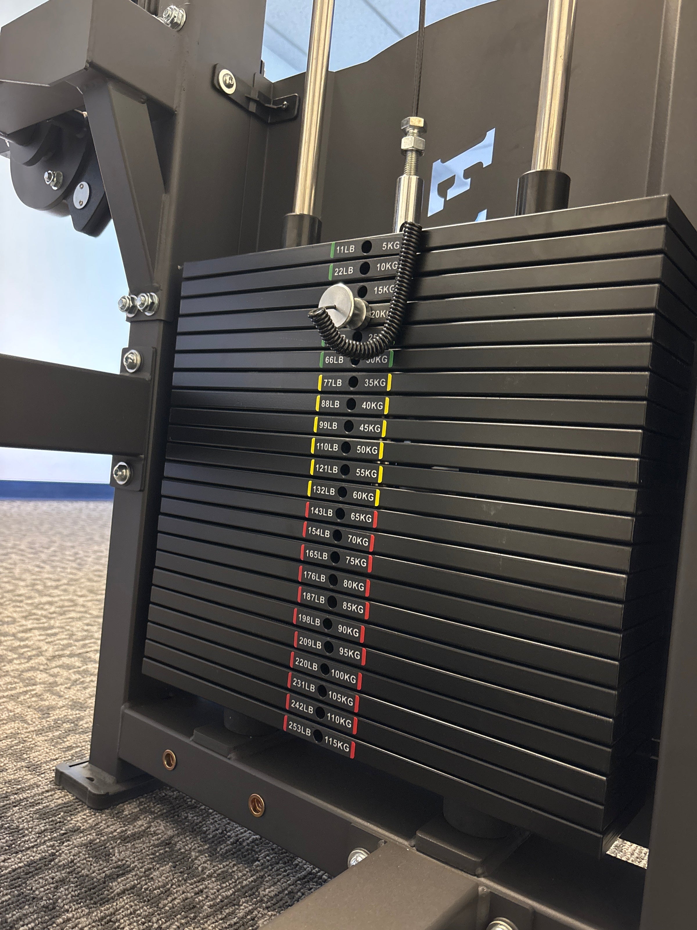 Sports & Fitness Exchange Seated Leg Extension and Leg Curl Machine