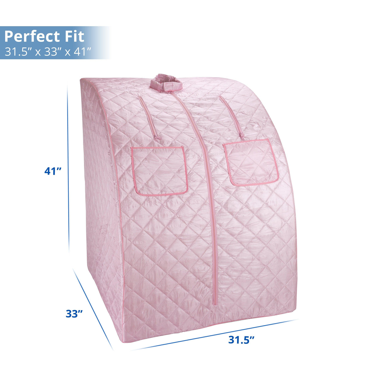 Durasage Pink Oversized Portable Steam Sauna