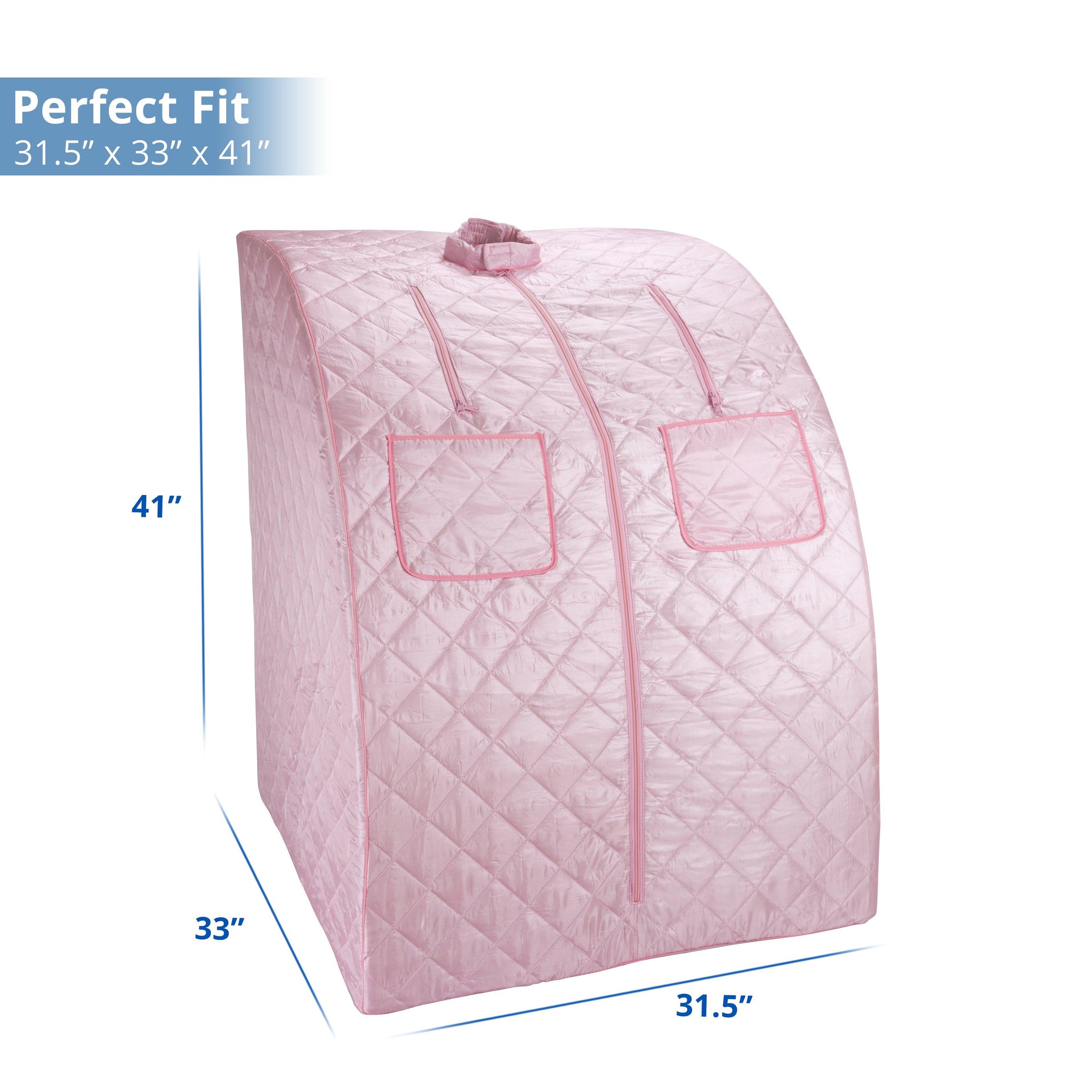 Durasage Pink Oversized Portable Steam Sauna