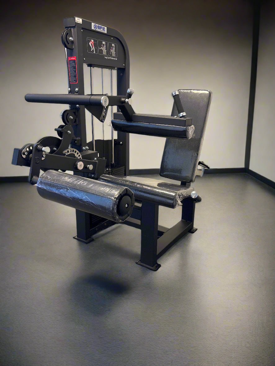 Sports & Fitness Exchange Seated Leg Extension and Leg Curl Machine